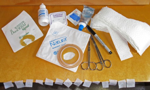 The the saying "simple is better" does not apply to my appliance changes. I need a lot of layers of products to protect my skin. Putting on all this stuff takes a lot of time and gives my stoma ample chances to expel output everywhere.